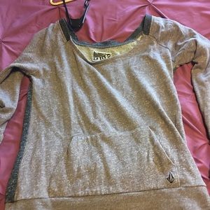 Volcom purple sweater